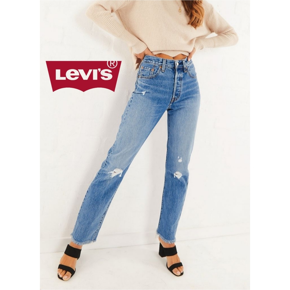 Levi's 501 Truth Unfolds High rise Straight leg